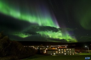 Aurora Borealis in Laugar
