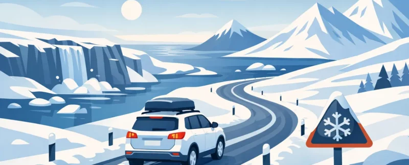 Iceland Winter Driving Guide for North Iceland