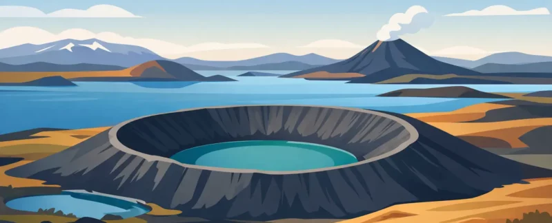 Volcanic Craters Near Myvatn Worth Your Time