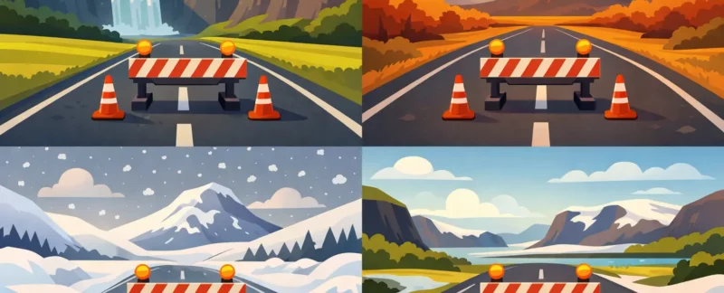 A Guide to Iceland Road Closures in Every Season